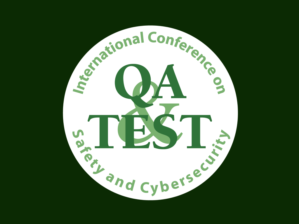 QA&TEST Safety and Cybersecurity, April 26-27, Madrid, Spain, offline