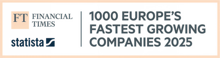 FT1000, Europe's Fastest <br>Growing Company 2025