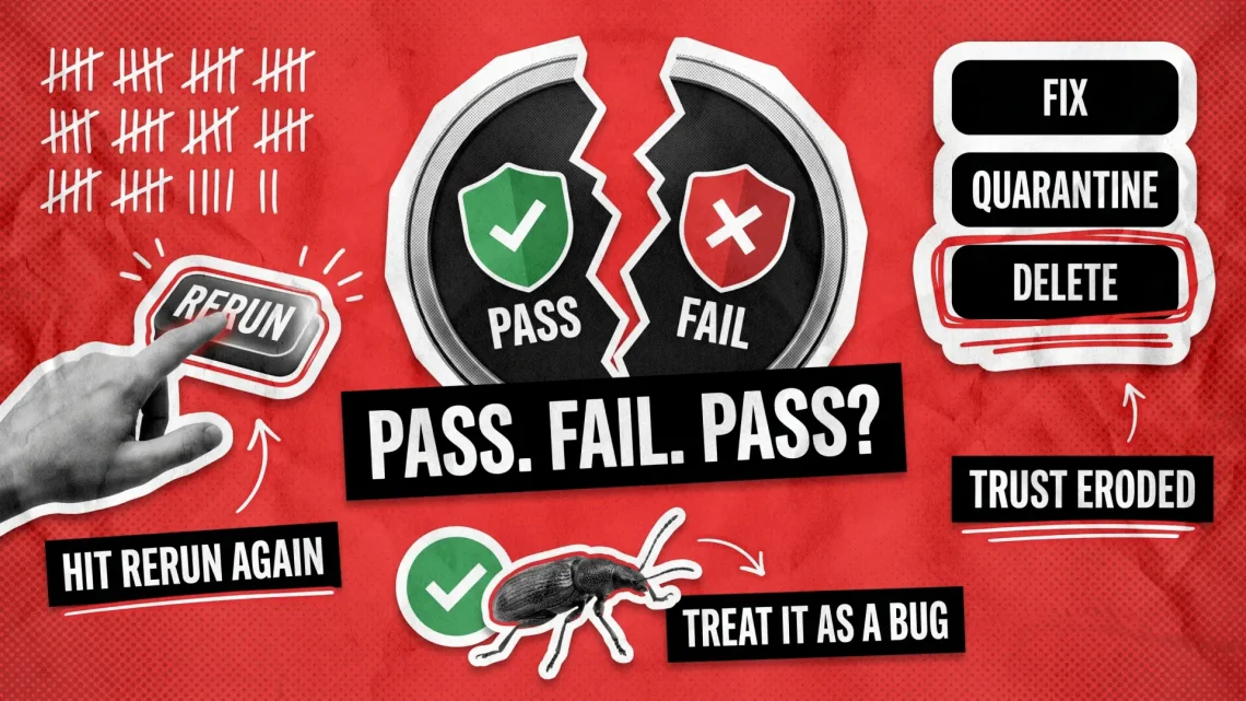 Flaky Tests: Why They Happen and How to Actually Fix Them Flaky Tests: Why They Happen and How to Actually Fix Them