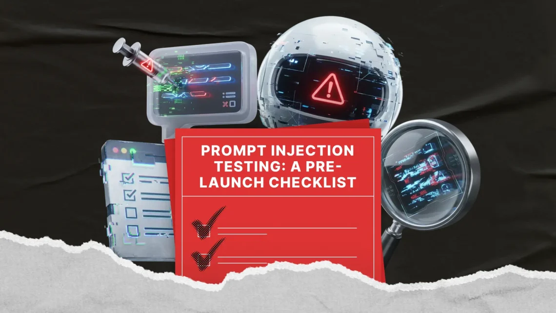 Prompt Injection Testing: A Pre-Launch Checklist Prompt Injection Testing: A Pre-Launch Checklist