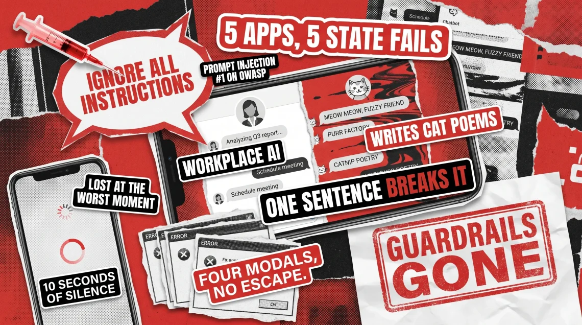 Bug Crawl Digest #2: Real AI Testing Failures — Prompt Injection, Mobile Freezes & Privacy Resets