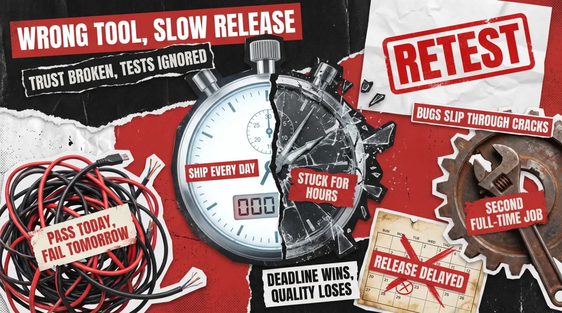 Functional Testing Tools: Choosing Wrong Will Slow Your Releases Functional Testing Tools: Choosing Wrong Will Slow Your Releases
