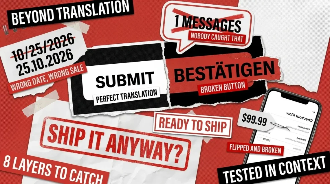 The Localization Testing Checklist: Everything to Verify Beyond Translation The Localization Testing Checklist: Everything to Verify Beyond Translation