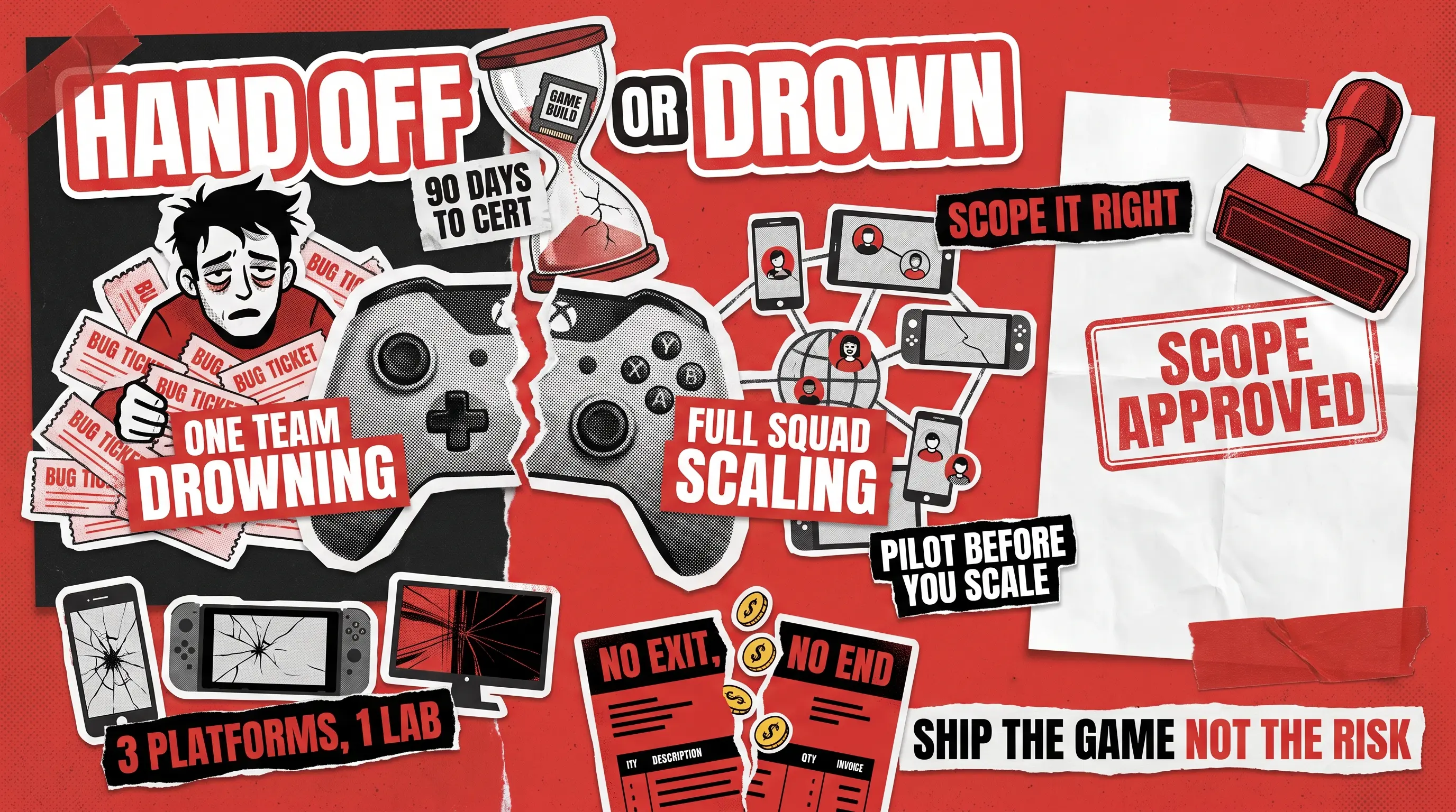 Game Testing Outsourcing: When to Hand Off QA and How to Scope It