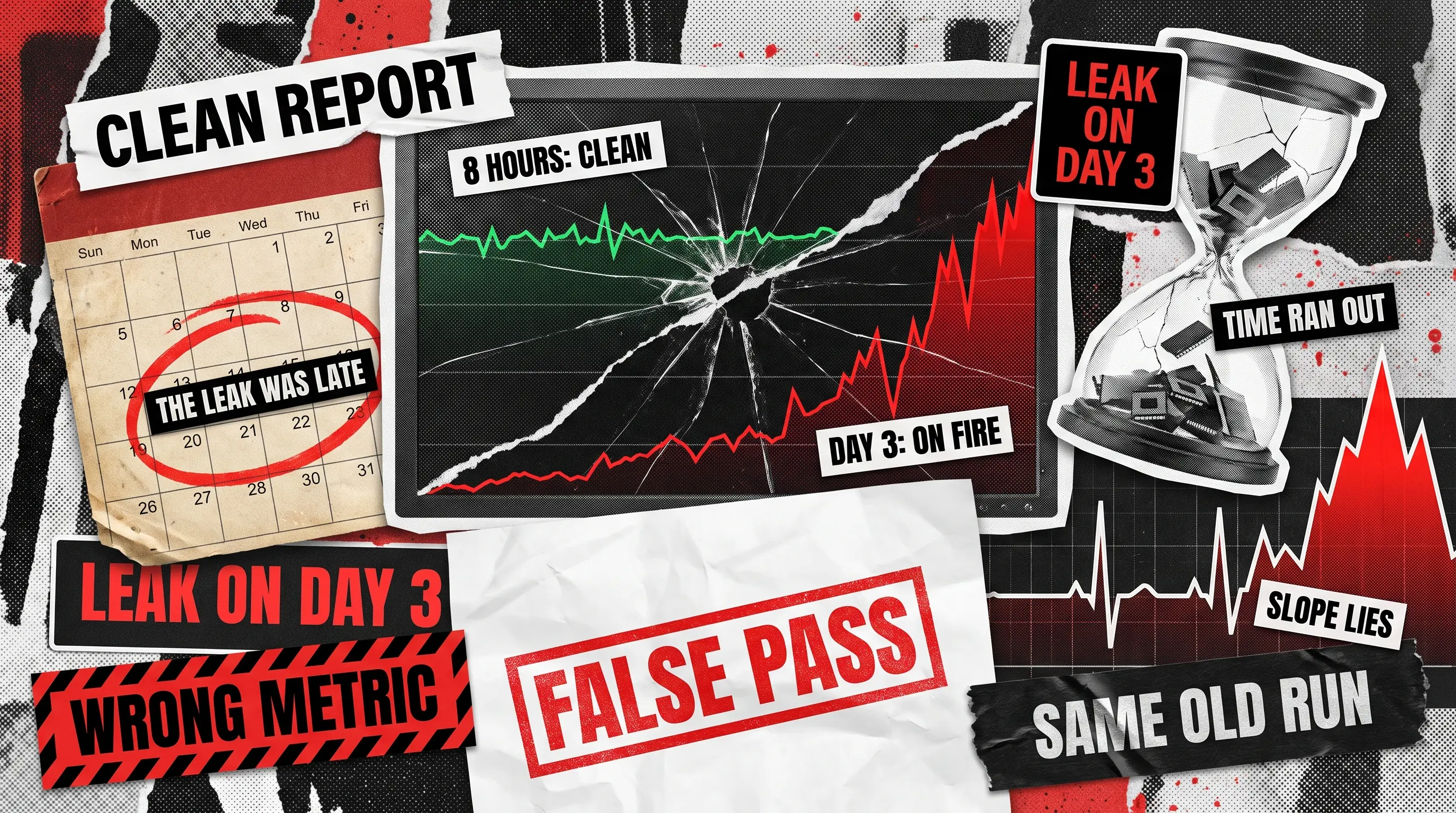 Soak Testing That Actually Catches the Leak: Why Eight-Hour Runs Miss What Production Finds
