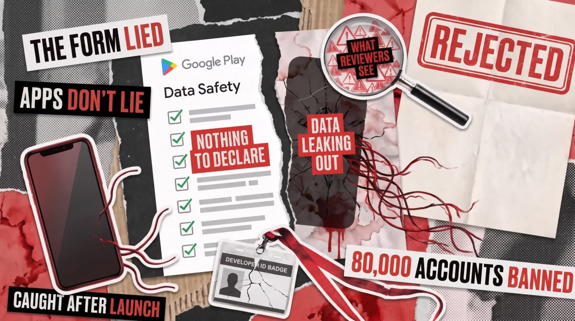Google Play Data Safety Form: When It Doesn’t Match Your App